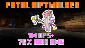 Fatal Riftwalker 1M DPS | Dealing 75% of Raid Damage in a 4 minute raid.