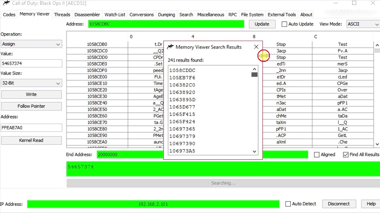 Wii U Jgecko U Advanced Memory Viewer Search Demonstration Youtube