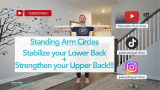 Standing Arm Circles for Back Stability & Strength