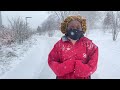 AKINYI’S FIRST SNOW EXPERIENCE | BENJAMIN AND AKINYI