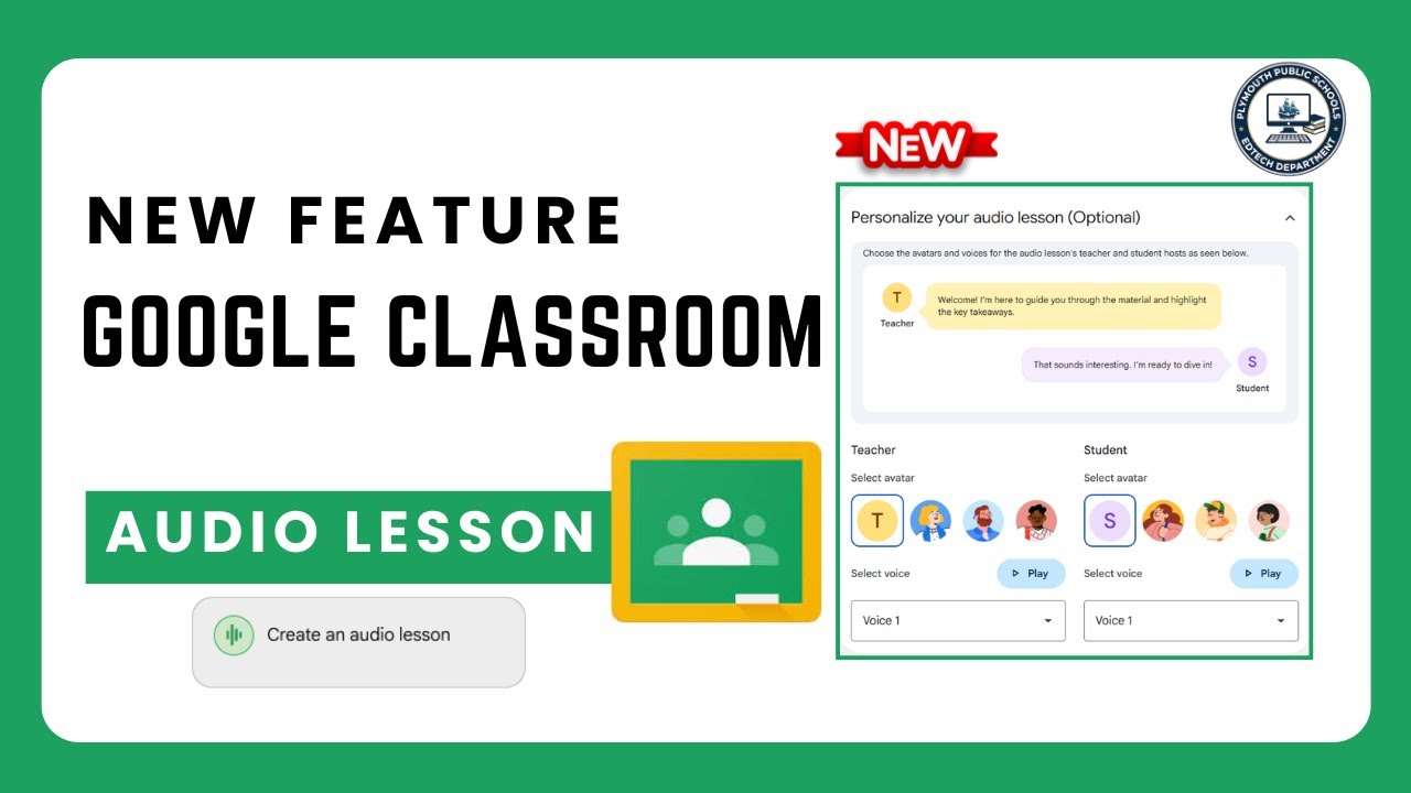 Gemini Audio Lesson Google Classroom