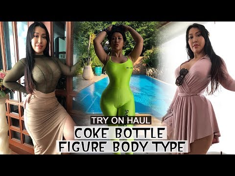 TRY ON HAUL FASHIONABLE CURVE CLOTHES - TRENDY FOR COKE BOTTLE FIGURE BODY TYPE