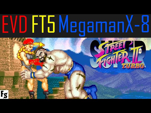 Super Street Fighter 2 Turbo - EVD [Cammy] vs MegamanX-8 [Zangief