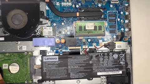 How to install Additional SATA HDD in the  Lenovo Ideapad 3