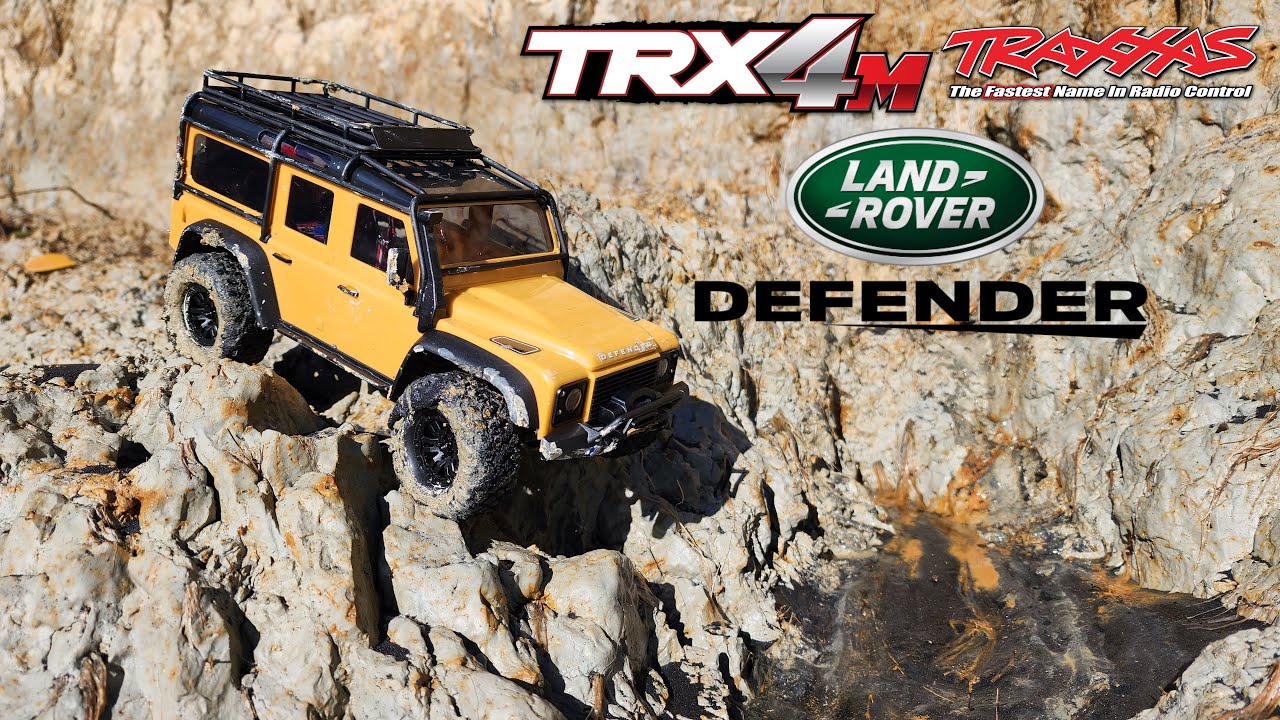 RC Traxxas TRX4M Land Rover Defender (TAN) Review 