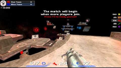 Quake Live Space CTF - Speed Portal Jump