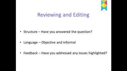 Reviewing  Proofreading and Editing - Skills for Learning