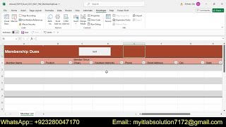 Exp19_Excel_Ch12_ML1_Sorority_Dues | Excel Chapter 12 Mid-Level Sorority Dues