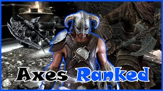 Skyrim Axes Ranked Worst To Best