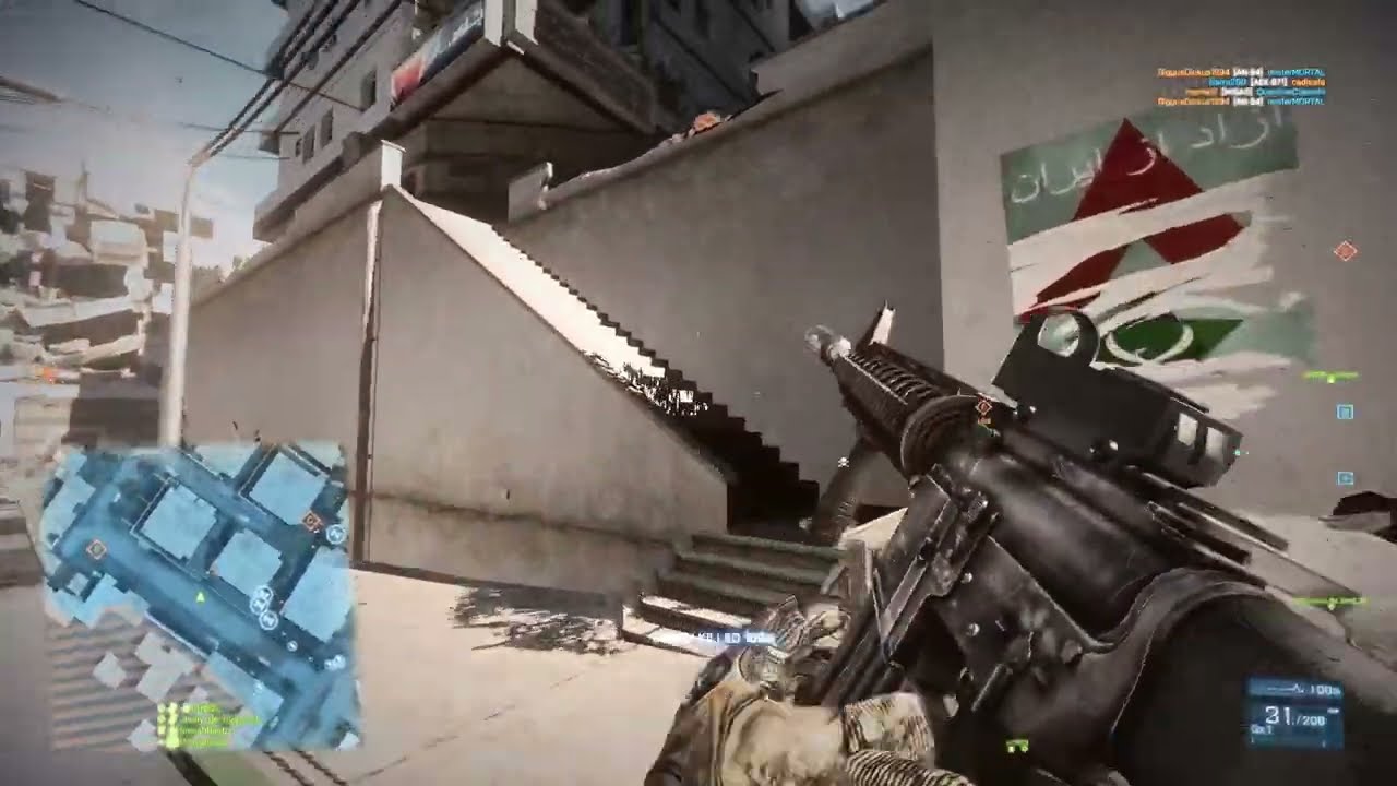 Battlefield 3 Clips | Aftermath DLC Urban Combat, 2023 Gameplay