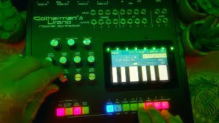 Attempted a KRELL PATCH and got carried away // Gotharman's Urano Modular Synth #TTNM
