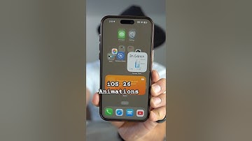 iOS 26 responsive animations. #ios26 #iphonetips #appletips #techtok