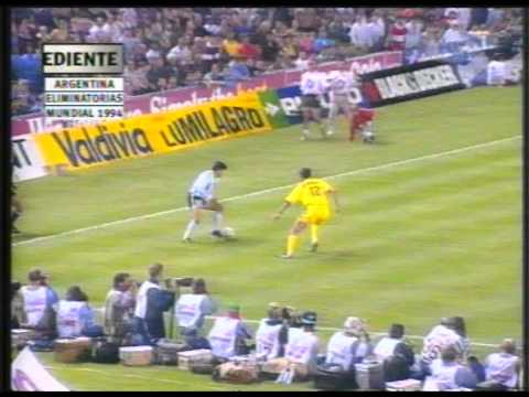 Australia 1 - 1 Argentina . Repechaje clasificación Mundial 1994 (IDA)