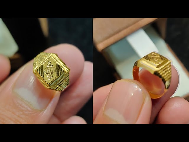 Best Budget Engagement Gold Rings latest collections 2023 For Men and Women  - Swarnanjali Jewellers BD