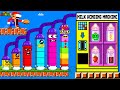 Ga 8bit can mario and numberblocks 1 babies vs milk vending machine maze   game animation