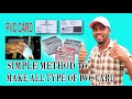 simple method to make pvc card||how to make PVC card ||#pvccardmaking