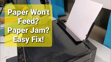 Fix Paper Feed and Paper Jam problems on Epson Expression XP-300 XP-310 XP-330 XP-340 XP-400 XP-430