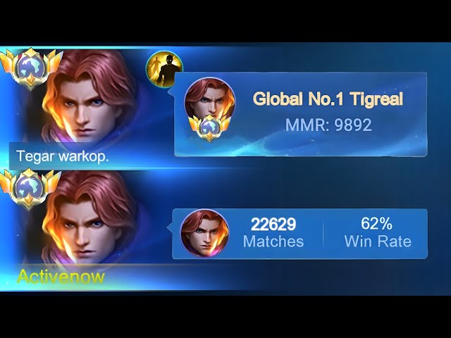 I FINALLY MET BEST TIGREAL IN THE WORLD !! TOP 1 GLOBAL TIGREAL - Mobile Legends class=