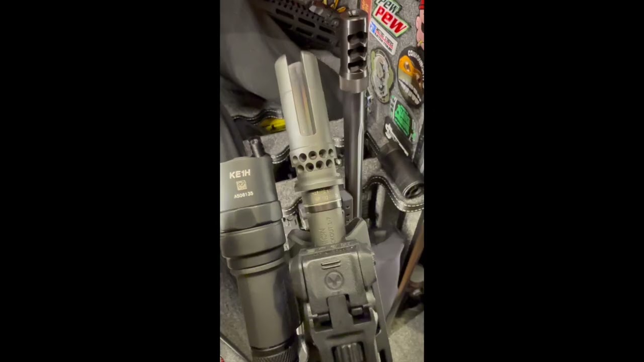 SureFire Warcomp installation manual is trash...