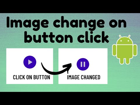 Image change on button click(Play/Pause Button) | TechViewHub | Android Studio