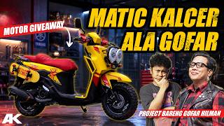 MOTOR GIVEAWAY ‼️ Custom Yamaha Gear Ultima X Extra Joss Ultimate ala Gofar #AtenxKatros
