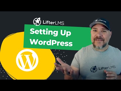 Setting Up WordPress