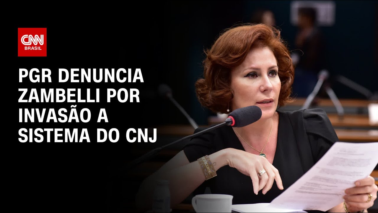 PGR denuncia Zambelli por invasão a sistema do CNJ | LIVE CNN