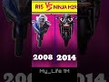 R15 VS Ninja h2r 😈🔥😱 R15 বনাম নিনজা h2r #shorts #yt_shorts #r15 #ninja #r15lovers
