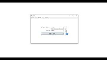 C# Görsel Programlama Final Ödevi Anlatım