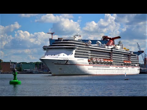 CARNIVAL PRIDE | Erstes Auslaufen aus Kiel / First Departure from Kiel | 28.06.2022 | 4K Ultra HD