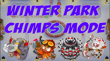 Bloons TD 6 - Winter Park - CHIMPS Mode With Tack Zone, Permanent Brew and Primary Expertise! 14+