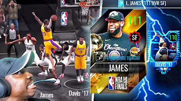 111 OVR FINALS MVP LEBRON + PACK OPENING! NBA Live Mobile 20 Season 4 Gameplay Ep. 93