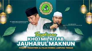 Tasyakuran Khotmil Kitab Jauharul Maknun — Pondok Pesantren Al-Falah Rumbia, Lampung Tengah