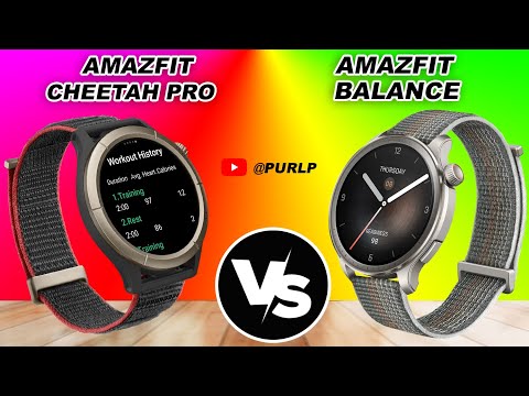 Amazfit Cheetah Pro vs Amazfit Balance - Specs Comparison 
