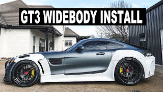 homepage tile video photo for INSTALLING A GT3 WIDEBODY ON MY AMG GT-S! Pt. 1