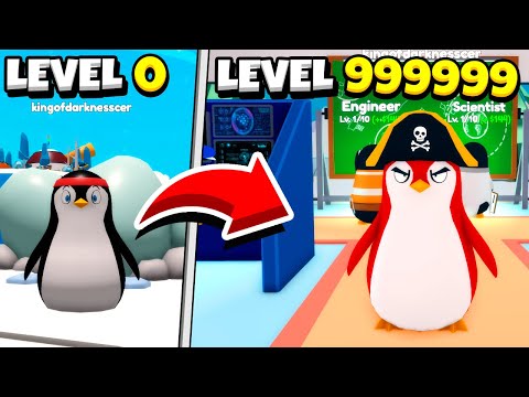 ПРЕВРАТИЛСЯ В ПИНГВИНА И СОЗДАЛ СВОЁ КОРОЛЕВСТВО! ROBLOX Penguin Tycoon