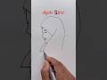Hijabi Girl Drawing 🧕#islam #islamic #drawing #hijab #shorts #trending