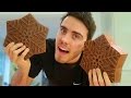 DIY GIANT SOLID CHOCOLATE SNOWFLAKES