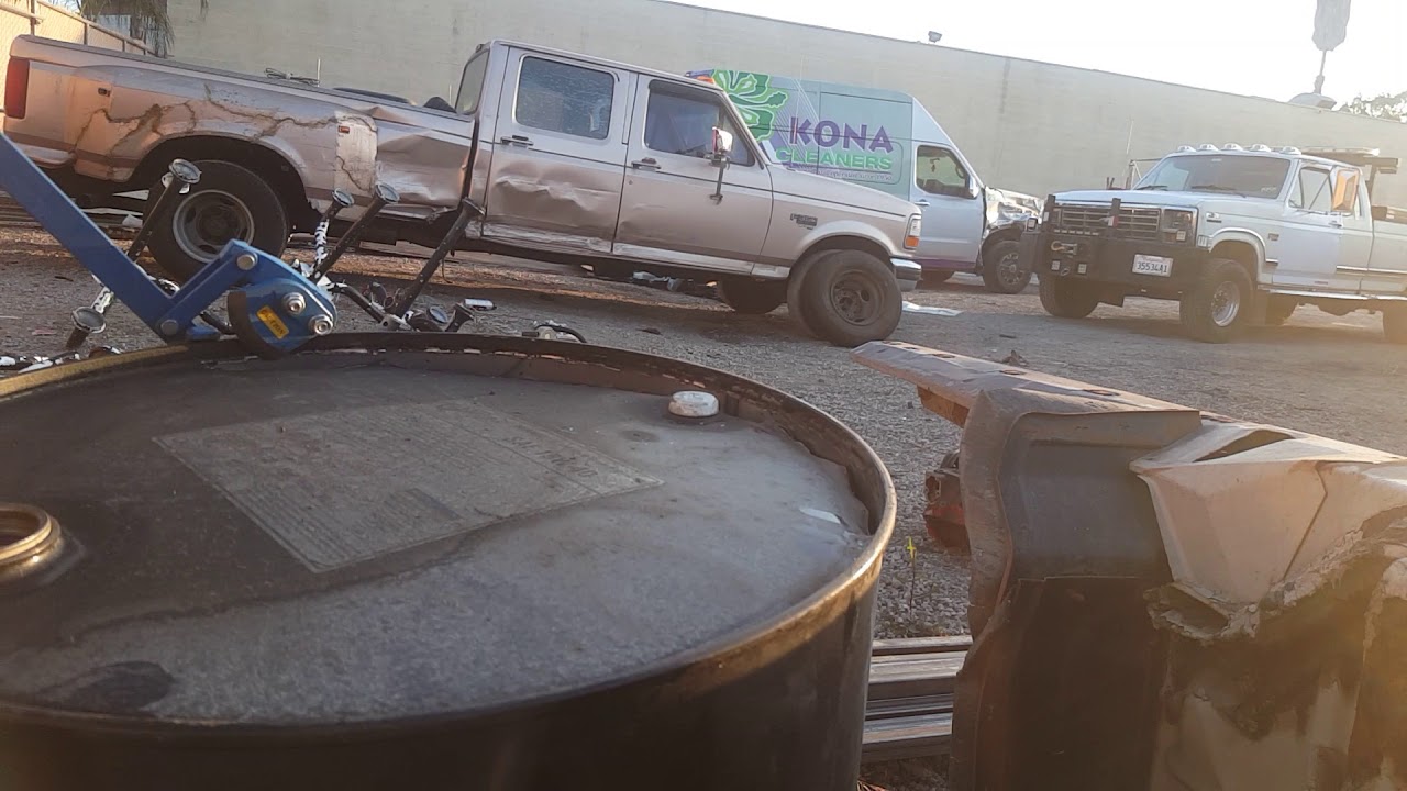 How Dehead a steel drum