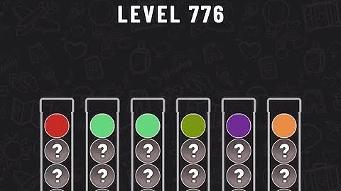 Ball Sort Puzzle Level 776 #ballsortpuzzle #ballsortpuzzlegameplay #puzzlegame #mobilegames
