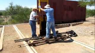 GPD 7½ gauge railroad - Transfer Table Testing