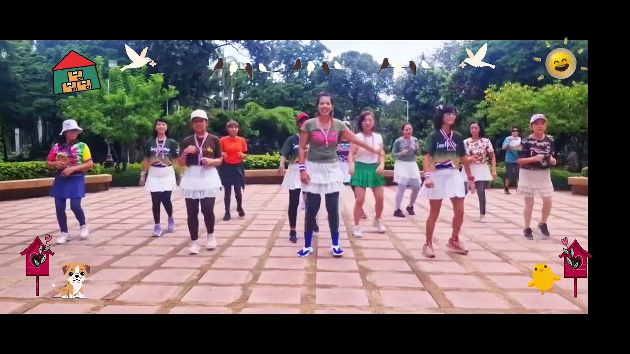 เพลง หลังคาแดง 3 ช่า ท่ากระดกก้น น่ารักๆ #2025 #tiktok รักษ์รำบุรีรมย์ @สวนธน บางมด จ.,พุธ 8-9:00น.