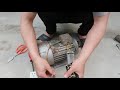How To Make An Old Motor Into A Generator With Huge Capacity