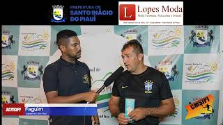 Entrevista com Faguim - jogador do 100% Piaui campeonato municipal de Santo Inacio do Piauí 2023