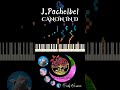 Easy Piano Part 257 | Canon In D #canonind #pachelbel #lovesong #pianocover #virtualpiano