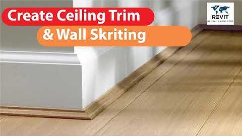 Learn How to Create Ceiling Trim & Skirting in Revit 2021
