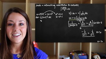 Partial fractions, rationalizing substitution (KristaKingMath)