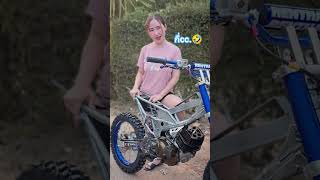 สปีดวิบาก120ccพี่สะใภ้ตอบผิด🤣 #y2kวิบากบ้านๆ #motocross #diy #วิบากไทยแลนด์ #คลิปสั้น