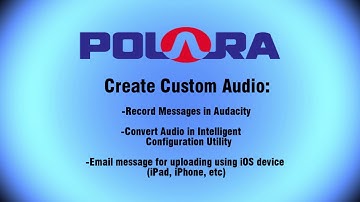 iConfigPCApp - Recording/Converting Custom Voice Messages