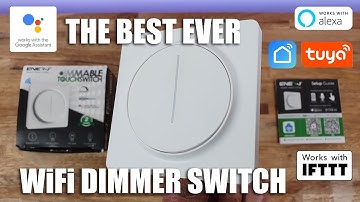 Slimme dimmerschakelaar WIFI UITPAKKEN EN COMPLETE INSTALLATIE